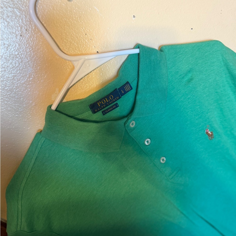 Ralph Lauren Bright Green Polo Shirt